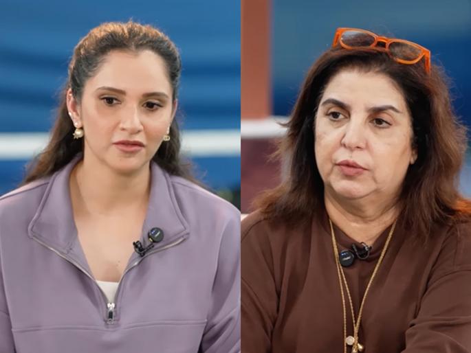 sania mirza faced panic attack farah khan was there with her tennis player recalled moment | "मला पॅनिक ॲटॅक आला...", घटस्फोटानंतर सानिया मिर्झाने पाहिला कठीण काळ, फराह खानने दिली साथ sania mirza faced panic attack farah khan was there with her tennis player recalled moment | "मला पॅनिक ॲटॅक आला...", घटस्फोटानंतर सानिया मिर्झाने पाहिला कठीण काळ, फराह खानने दिली साथ