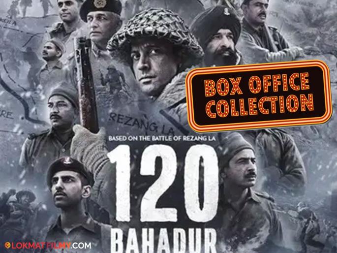 Farhan Akhtar 120 Bahadur earns 2 crore in first day box office collection | 120 Bahadur Box Office: फरहान अख्तरच्या '१२० बहादुर' सिनेमाने पहिल्या दिवशी कमावले 'इतके' कोटी