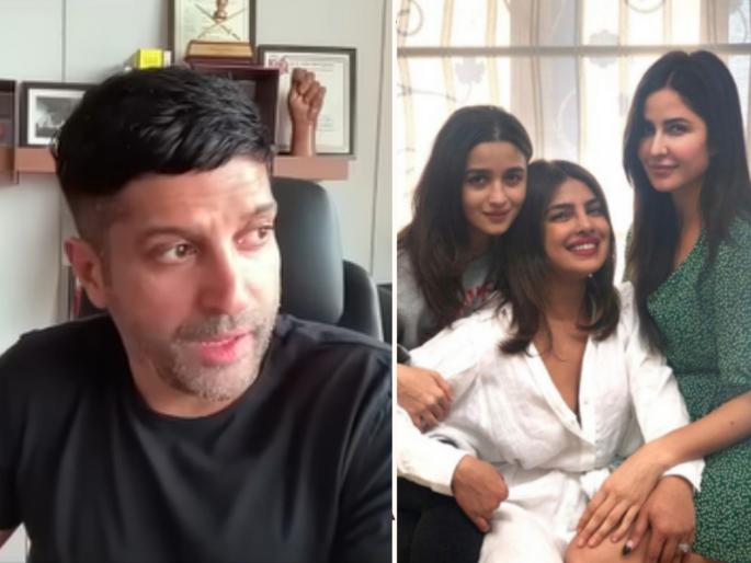 farhan akhtar reacts on movie jee le zara being shelved or not also talks about cast | 'जी ले जरा' सिनेमा डबाबंद? फरहान अख्तरने अखेर सोडलं मौन; म्हणाला, "यातील कलाकार..." farhan akhtar reacts on movie jee le zara being shelved or not also talks about cast | 'जी ले जरा' सिनेमा डबाबंद? फरहान अख्तरने अखेर सोडलं मौन; म्हणाला, "यातील कलाकार..."