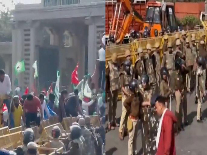 Farmers protest: Thousands of farmers leave for Delhi; Parliament will be surrounded, what are their demands? | हजारो शेतकरी दिल्लीच्या दिशेने रवाना; संसदेला घेराव घालण्याची तयारी, काय आहेत मागण्या..? Farmers protest: Thousands of farmers leave for Delhi; Parliament will be surrounded, what are their demands? | हजारो शेतकरी दिल्लीच्या दिशेने रवाना; संसदेला घेराव घालण्याची तयारी, काय आहेत मागण्या..?