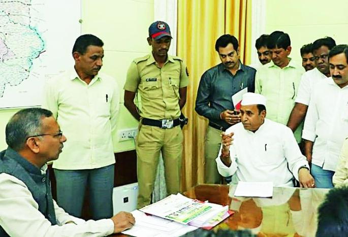 Help the affected farmers right away: Anil Deshmukh | नुकसानग्रस्त शेतकऱ्यांना सरसकट मदत द्या  : अनिल देशमुख