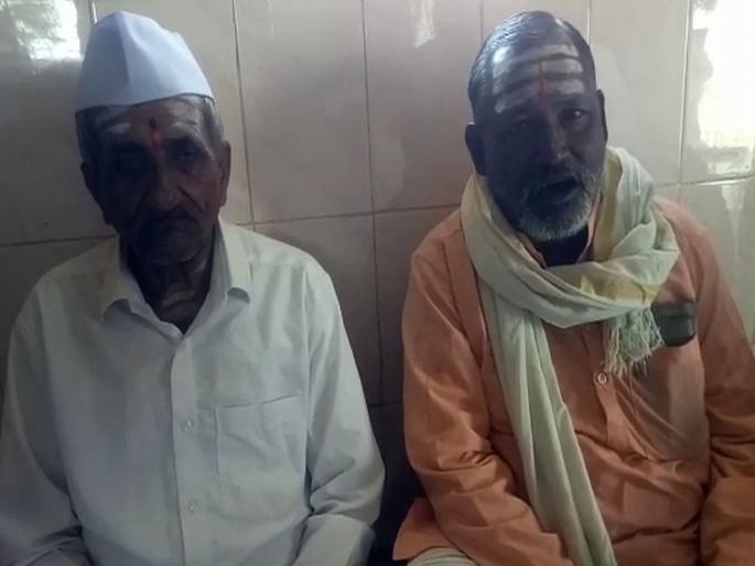 Farmers on Fasting due to to drought | दुष्काळाची दाहकता सहन होत नसल्याने शेतकऱ्याने केला अन्नत्याग Farmers on Fasting due to to drought | दुष्काळाची दाहकता सहन होत नसल्याने शेतकऱ्याने केला अन्नत्याग