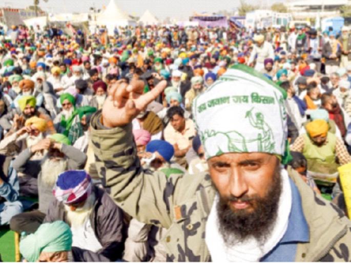 A hint to make 'Rajpath' an 'agricultural path', a prayer to the government for sanity | ‘राजपथ’ला ‘कृषिपथ’ करण्याचा इशारा, सरकारला सद्बुद्धी येण्यासाठी केली प्रार्थना A hint to make 'Rajpath' an 'agricultural path', a prayer to the government for sanity | ‘राजपथ’ला ‘कृषिपथ’ करण्याचा इशारा, सरकारला सद्बुद्धी येण्यासाठी केली प्रार्थना