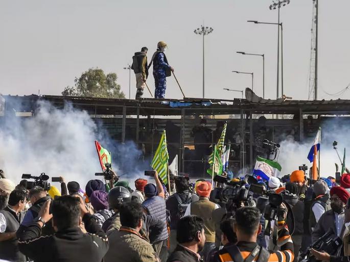 There is no invitation for discussion from the central government; Farmers march to Delhi again today | केंद्र सरकारकडून चर्चेचे निमंत्रण नाही; शेतकऱ्यांचे आज पुन्हा दिल्लीकडे कूच