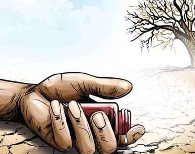 Farmer commits suicide in Nandgaon taluka | नांदगाव तालुक्यात शेतकऱ्याची आत्महत्त्या Farmer commits suicide in Nandgaon taluka | नांदगाव तालुक्यात शेतकऱ्याची आत्महत्त्या