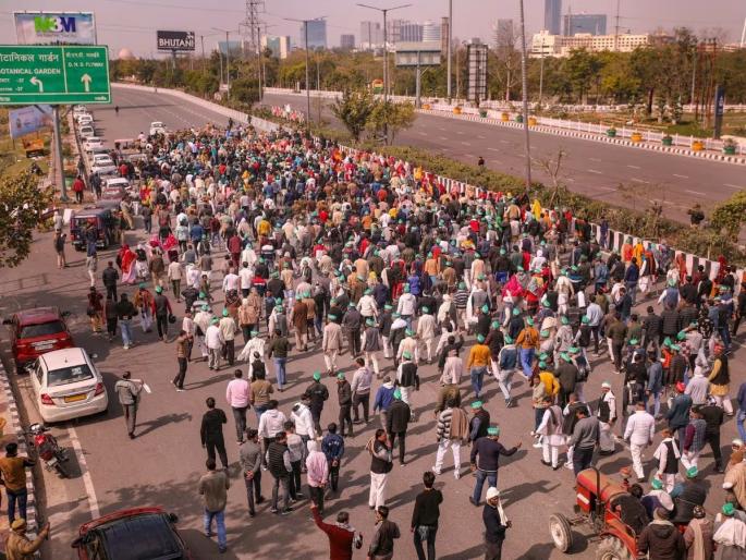 Haryana Turns Off Phone Internet, Blocks Borders To Stop Farmers' March | Farmers Protest : इंटरनेट बंद, कलम 144 लागू; शेतकऱ्यांच्या आंदोलनापूर्वी 'या' गोष्टींवर घातली बंदी! Haryana Turns Off Phone Internet, Blocks Borders To Stop Farmers' March | Farmers Protest : इंटरनेट बंद, कलम 144 लागू; शेतकऱ्यांच्या आंदोलनापूर्वी 'या' गोष्टींवर घातली बंदी!