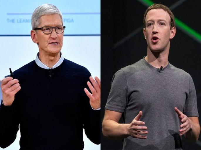 Do not use Apple's phone, Facebook ceo warn to employees | अॅपलचे फोन वापरू नका, अन्यथा...! फेसबुकची कर्मचाऱ्यांना तंबी Do not use Apple's phone, Facebook ceo warn to employees | अॅपलचे फोन वापरू नका, अन्यथा...! फेसबुकची कर्मचाऱ्यांना तंबी