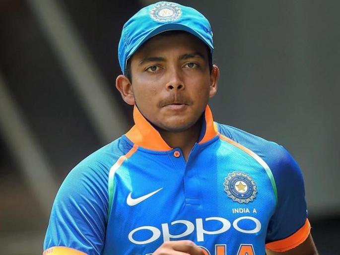 Breaking News: Prithvi Shaw elected to Indian team; Leaving New Zealand tour | Breaking News : पृथ्वी शॉ याची झाली भारतीय संघात निवड; न्यूझीलंडच्या दौऱ्यावर होणार रवाना