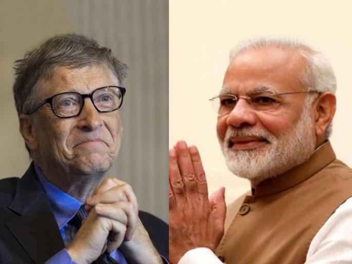 The praise of the Modi government from Bill Gates, the praise of the 'Ayushyaman Bharat' scheme | बिल गेट्स यांच्याकडून मोदी सरकारचं कौतुक, 'आयुष्यमान भारत' योजनेचं गुणगान The praise of the Modi government from Bill Gates, the praise of the 'Ayushyaman Bharat' scheme | बिल गेट्स यांच्याकडून मोदी सरकारचं कौतुक, 'आयुष्यमान भारत' योजनेचं गुणगान
