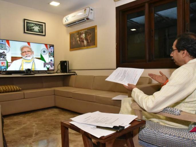 start local for essential services; Uddhav Thackeray's demand to Narendra Modi | CoronaVirus अत्यावश्यक सेवेसाठी लोकल सुरु करावी; उद्धव ठाकरेंची पंतप्रधानांकडे मागणी start local for essential services; Uddhav Thackeray's demand to Narendra Modi | CoronaVirus अत्यावश्यक सेवेसाठी लोकल सुरु करावी; उद्धव ठाकरेंची पंतप्रधानांकडे मागणी