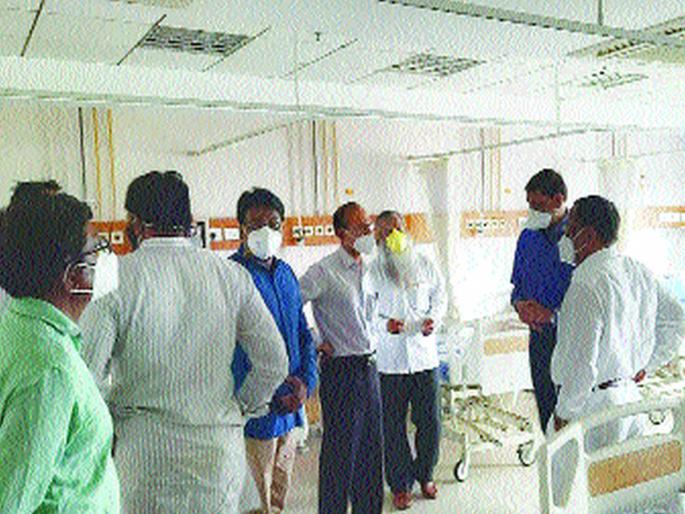 Kovid Center of 100 beds, 10 ICU beds will be started soon in Uran | उरणमध्ये १०० बेड, १० आयसीयू बेडचे कोविड सेंटर लवकरच होणार सुरू Kovid Center of 100 beds, 10 ICU beds will be started soon in Uran | उरणमध्ये १०० बेड, १० आयसीयू बेडचे कोविड सेंटर लवकरच होणार सुरू
