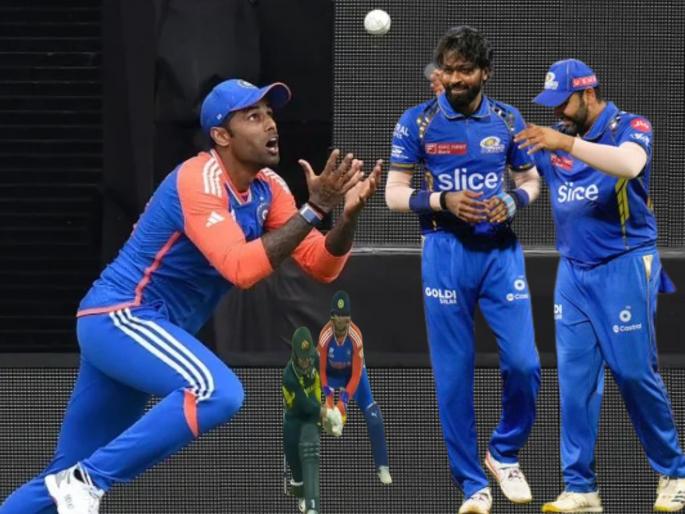 Year Ender 2024 Suryakumar Yadav’s Catch in the T20 World Cup Final Hardik Pandya MI Return Top 5 Cricket Controversies of 2024 | Year Ender 2024 : सूर्याचा तो कॅच अन् हार्दिक पांड्यामुळं MI मधील गटबाजी! क्रिकेटमधील ५ वादग्रस्त घटना