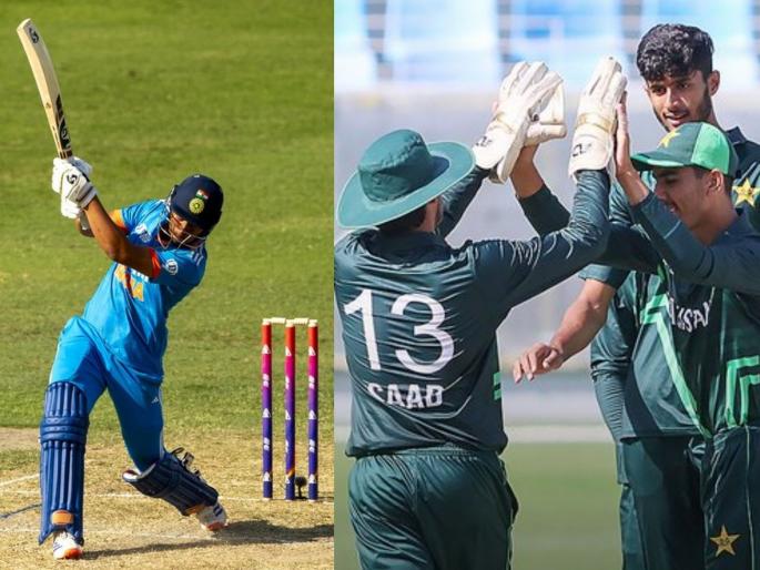 India U19 vs Pakistan U19 Nikhil Kumar Hits Half Century Against Pakistan in U19 Asia Cup match But India Loss By 44 runs | IND vs PAK : युवीची कार्बन कॉपीच! Nikhil Kumar ची बॅट तळपली; तो आउट झाला अन् मॅच फिरली