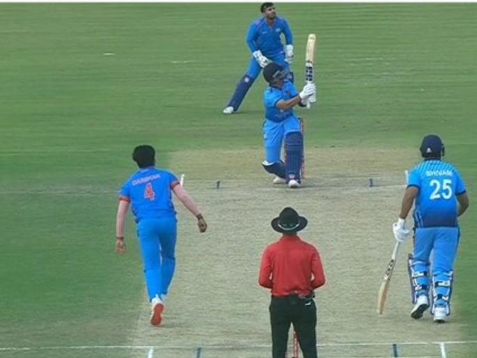 Mumbai's senior pro Ajinkya Rahane is showing all his class with four fifty-plus scores in his last five SMAT games | 'चेस मास्टर' रहाणे! मुंबईला 'अजिंक्य' ठेवण्यासाठी भाऊच्या भात्यातून आला 'फिफ्टी प्लस'चा 'चौकार'