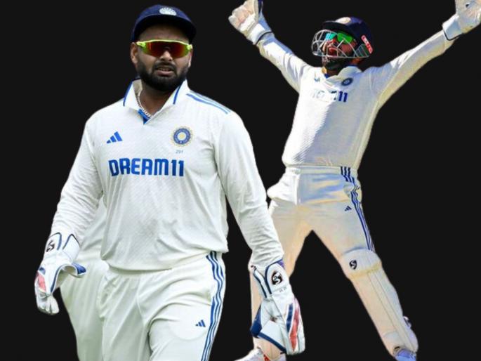 Australia vs India, 3rd Test Rishabh Pant becomes the third Indian wicketkeeper to reach 150 dismissals in Test cricket Only Behind From MS Dhoni And Syed Kirmani | विकेटमागे Rishabh Pant नं केली १५० वी शिकार; MS धोनी 'सबसे बडा शिकारी'