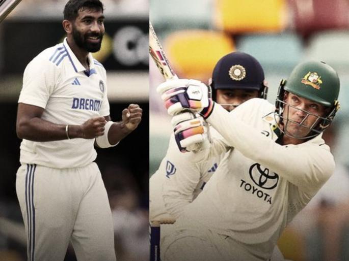Australia vs India 3rd Test Day 2 Stumps Rohit Sharma Flop Captaincy Jasprit Bumrah Incredible Bowling Travis Head Steve Smith Century At The Gabba Brisbane | AUS vs IND, 3rd Test Day 2 Stumps : हेड-स्मिथनं वाट लावली; बुमराहनं लाज राखली!