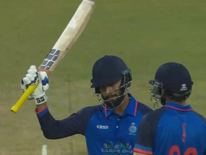 Syed Mushtaq Ali Trophy 2024 Final Rajat Patidar Unbeaten on 82 off 40 balls mumbai vs madhya pradesh | SMAT 2024 : टेन्शन फ्री अन् जबाबदार कॅप्टन! Rajat Patidar नं पुन्हा दाखवली ताकद