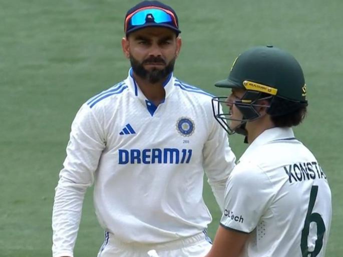 No Match Ban But Kohli Fined 20 Percent Match Fee For Shouldering Australian Debutant Konstas On 1st Day Of Boxing Day Test | चुकीला माफी नाही! किंग कोहलीवरील 'विराट' संकट टळलं; पण ICC नं खिशाला लावली कात्री