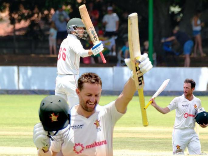 Three centuries! Zimbabwe set record for highest Test score | तिघांची सेंच्युरी! झिम्बाब्वेनं कसोटीत सेट केला सर्वोच्च धावसंख्येचा रेकॉर्ड