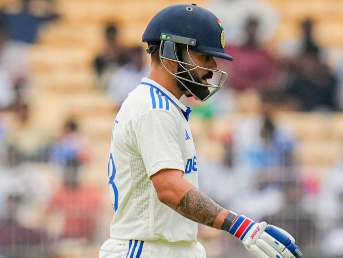 AUS vs IND Virat Kohli Never Before Played A Test Innings As Long Without Hitting A Boundary See Record | किंग कोहलीच्या नावे लाजिरवाणा रेकॉर्ड; आतापर्यंतच्या टेस्ट करिअरमध्ये आधी असं कधीच नव्हतं घडलं