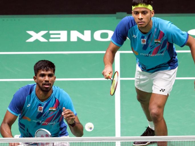 Malaysia Open 2025 Satwiksairaj Rankireddy and Chirag Shetty Advance to Men's Doubles Semi-Finals | Malaysia Open 2025 : बॅडमिंटनमधील भारताची नंबर वन जोडी सात्त्विक-चिराग उपांत्य फेरीत Malaysia Open 2025 Satwiksairaj Rankireddy and Chirag Shetty Advance to Men's Doubles Semi-Finals | Malaysia Open 2025 : बॅडमिंटनमधील भारताची नंबर वन जोडी सात्त्विक-चिराग उपांत्य फेरीत