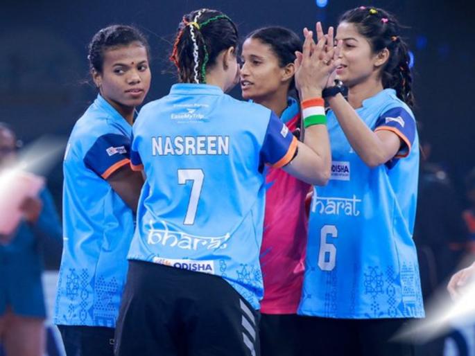 Team India women for claiming the First Ever Kho Kho World Cup | गती, रणनीती अन् कमालीचं कसब! भारतीय महिला संघानं जिंकली पहिली वहिली खो-खो वर्ल्ड कप स्पर्धा Team India women for claiming the First Ever Kho Kho World Cup | गती, रणनीती अन् कमालीचं कसब! भारतीय महिला संघानं जिंकली पहिली वहिली खो-खो वर्ल्ड कप स्पर्धा