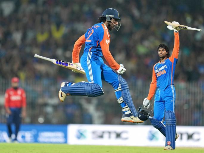 India vs England 2nd T20I Tilak Varma breaks T20I World record for most runs without getting dismissed | नाबाद ३१८ धावांचा पराक्रम! तिलक वर्मानं रचला इतिहास; सेट केला नवा वर्ल्ड रेकॉर्ड