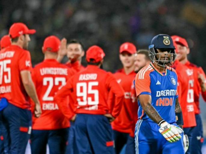 IND vs ENG 3rd T20I England beats India by 26 runs to keep series alive | IND vs ENG : पाहुण्या इंग्लंड संघांनं रोखला टीम इंडियाचा विजय रथ! टी-२० मालिकेत आलं नवं ट्विस्ट