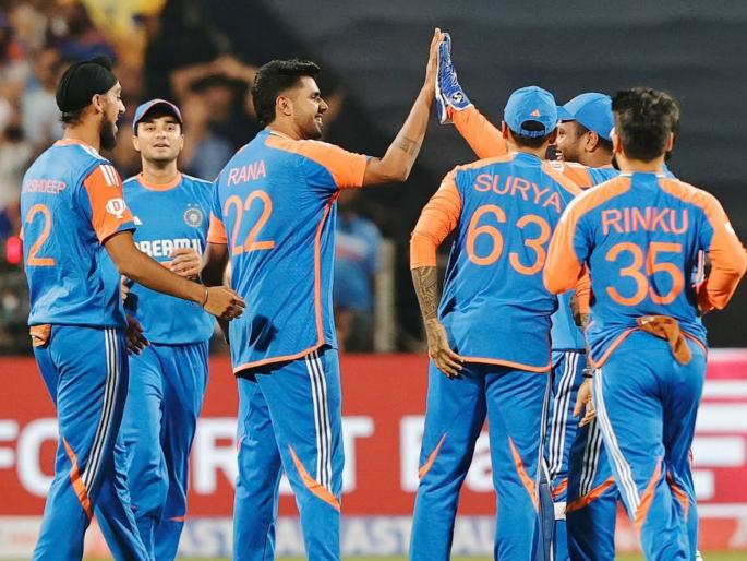 India vs England 4th T20I Harshit Rana playing after not being in the starting XI Play Match Winner Role India won by 15 runs And Seal T20I Series Again England | 'पुणे तिथे काय उणे'! प्लेइंग इलेव्हनमध्ये नव्हता त्याने जिंकून दिली मॅच; टीम इंडियानं मालिकाही घातली खिशात