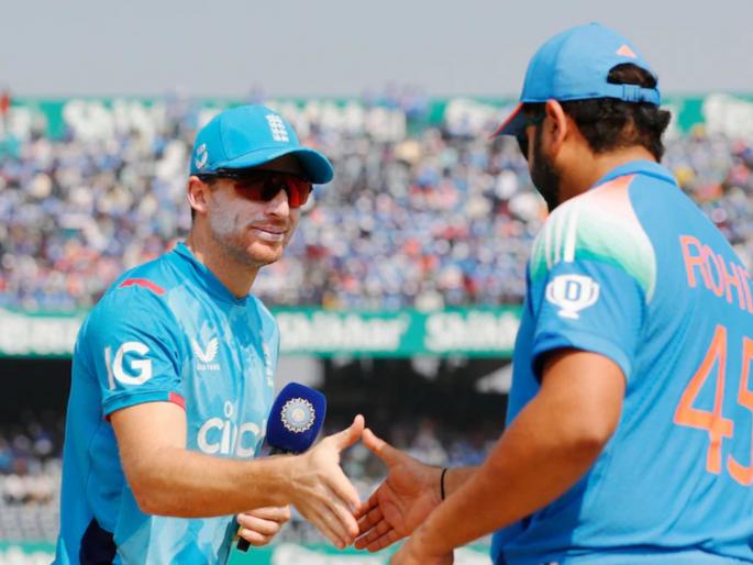 India vs England 3rd ODI Jos Buttler Won the toss and have opted to field Rohit Sharma Sasy Shami Rest Kuldeep Yadav Arshdeep Singh In Playing 11 | IND vs ENG : जोस बटलर पहिल्यांदा बॅटिंग करुन दमला! रोहित म्हणाला, आम्हाला हेच हवं होतं!