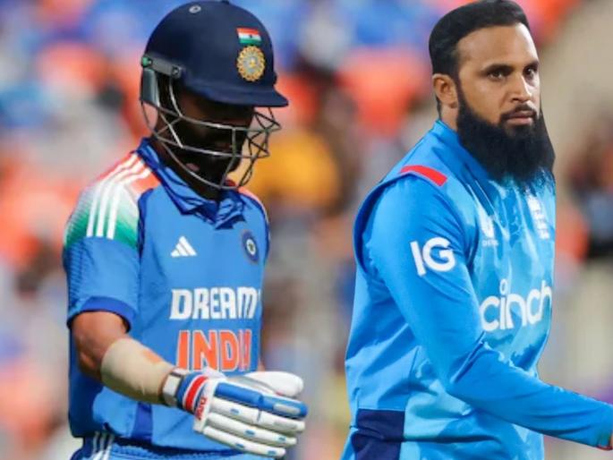 India vs England 3rd ODI Virat Kohli Is Back Ahead of the Champions Trophy 73rd half century But Bowlers to Adil Rashid dismiss Kohli the most 11 times record in international cricket | आ'दिल' है मुश्किल! 'फिफ्टी'नंतर पुन्हा रशीदच्या जाळ्यात फसला कोहली