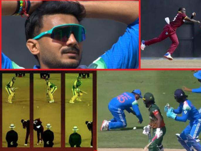 Axar Patel Miss Big Chance Only One Hat Trick Has Been Taken In Champions Trophy History West Indies pacer Jerome Taylor Took A Hat trick Against Australia in 2006 See Record | अक्षर पटेलची संधी हुकली! कोण आहे तो एकमेव गोलंदाज ज्यानं चॅम्पियन्स ट्रॉफी स्पर्धेत घेतलीये हॅटट्रिक?