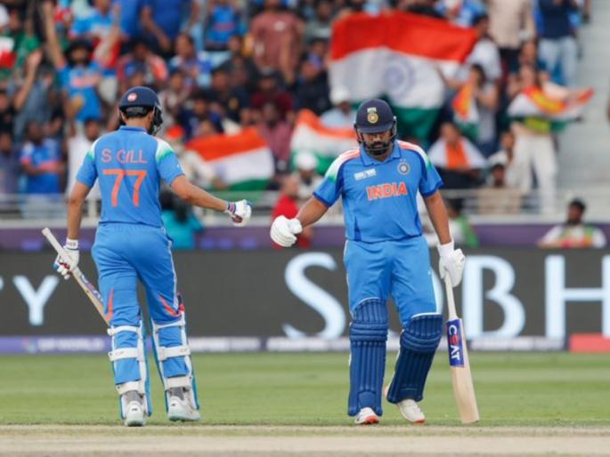 Champions Trophy 2025 Bangladesh vs India Rohit Sharma Becomes Second Fastest Player In The World To Complete 11000 ODI Runs Record | 'हिटमॅन' रोहितने छोटेखानी खेळीसह साधला मोठा डाव, जलदगतीनं ११,००० धावांचा पल्ला गाठणारा ठरला दुसरा