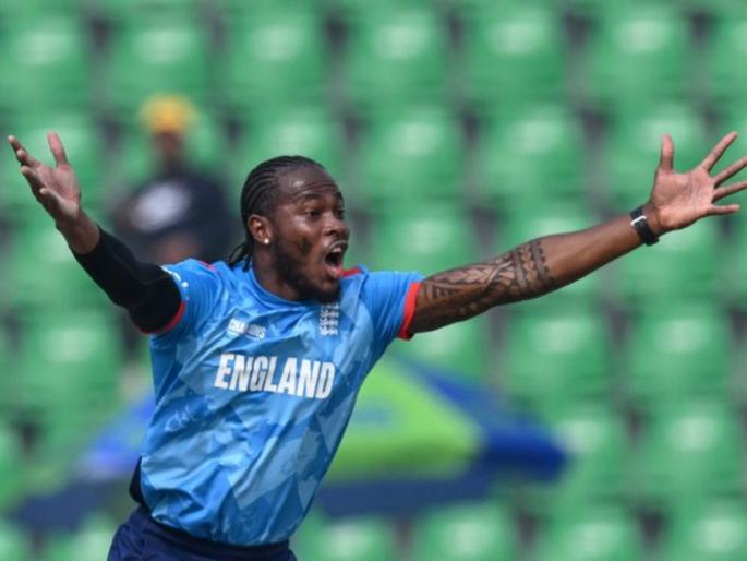ICC Champions Trophy 2025 ENG vs AFG Jofra Archer Creates History Breaks All Time England Record To Become Fastest 50 Wickets In Men's ODIs For England Men's ODIs For England | ENG vs AFG : जोफ्रा आर्चरचा मोठा पराक्रम; 'फास्टर फिफ्टी'सह सेट केला नवा विक्रम