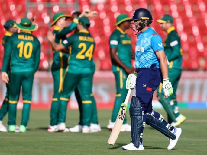 ICC Champions Trophy 2025 SA vs ENG 11th Match Group B South Africa Beat And Enter Semis With Top In Group | ENG vs SA : "इंग्लंडचा 'गिरे तो भी टांग उपर..." शो! दक्षिण आफ्रिका ग्रुप टॉपर