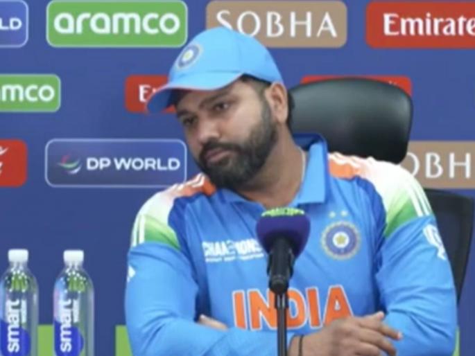 Dubai Is Not Our Home Pitch Has Given Us Different Challenges Rohit Sharma Before IND vs AUS Semi Final Of Champions Trophy 2025 | आम्ही काही आमच्या घरच्या मैदानावर खेळत नाहीये; रोहित शर्मानं 'त्या' मंडळींची बोलतीच केली बंद