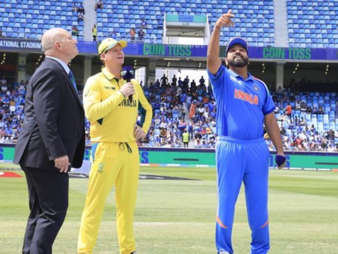 ICC Champions Trophy 2025 IND vs AUS 1st Semi Final Steve Smith Won And Rohit Sharma Agains Loss Toss and Australia have opted to bat | IND vs AUS, Semi Final: रोहितनं पुन्हा गमावला टॉस, हे मॅच जिंकण्याचे संकेत मानायचे का?