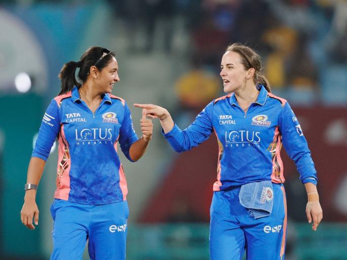Women's Premier League 2025 UPW vs MI Mumbai jump to 2nd after 6 wicket win vs UP | WPL 2025 : दणदणीत विजयासह मुंबई इंडियन्स प्ले ऑफच्या दिशेने
