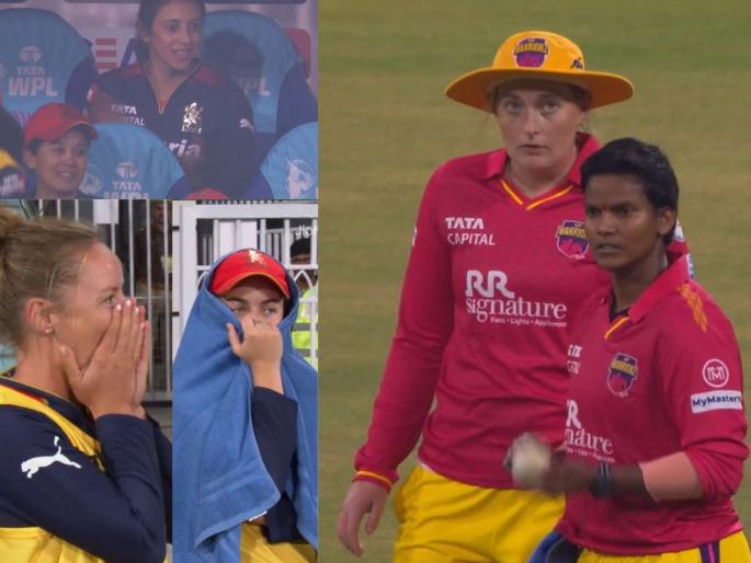 WPL 2025 UP Warriorz Win a thriller And RCB End Their TATA WPL 2025 Campaign Mumbain Indians And Gujarat Giants Women Qualifying Play Offs | "हम तो डूबेंगे ही सनम तुम्हें भी ले डूबेंगे" दिप्तीच्या संघानं स्मृतीच्या गत चॅम्पियन RCB ला केलं 'आउट'