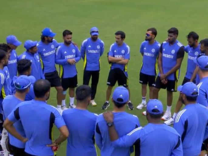 India vs New Zealand, 1st Test Day 5 Start delayed due to wet outfield New Zealand need 107 runs | IND vs NZ, 1st Test Day 5 : टीम इंडियासाठी 'ही' वेळ असेल महत्त्वाची