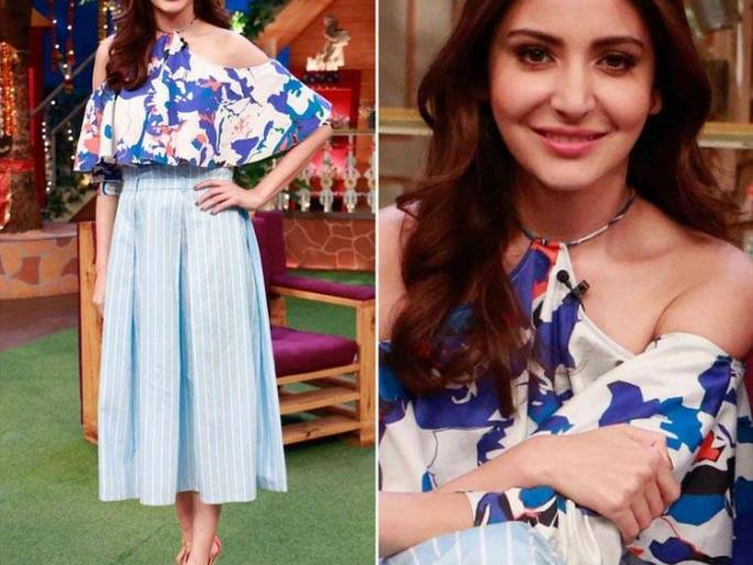 off shoulder and cold shoulder - 80's fashion comes back. Try like Shilpa And Anushka | आॅफ शोल्डर ,कोल्ड शोल्डर कोण म्हणतं ही फॅशन जुनी आहे? शिल्पा अनुष्का आणि भूमीकडे पाहा ना!
