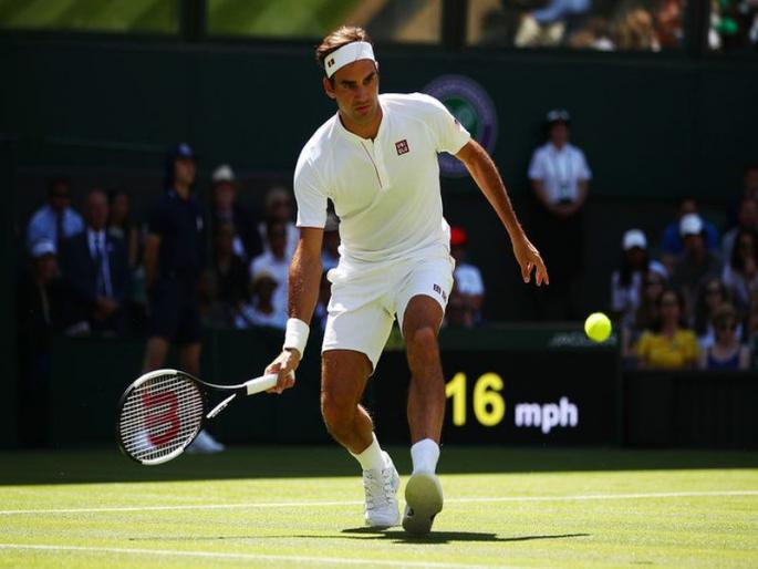 Wimbledon 2018: Federer's second consecutive win | Wimbledon 2018 : फेडररचा सलग दुसरा विजय Wimbledon 2018: Federer's second consecutive win | Wimbledon 2018 : फेडररचा सलग दुसरा विजय