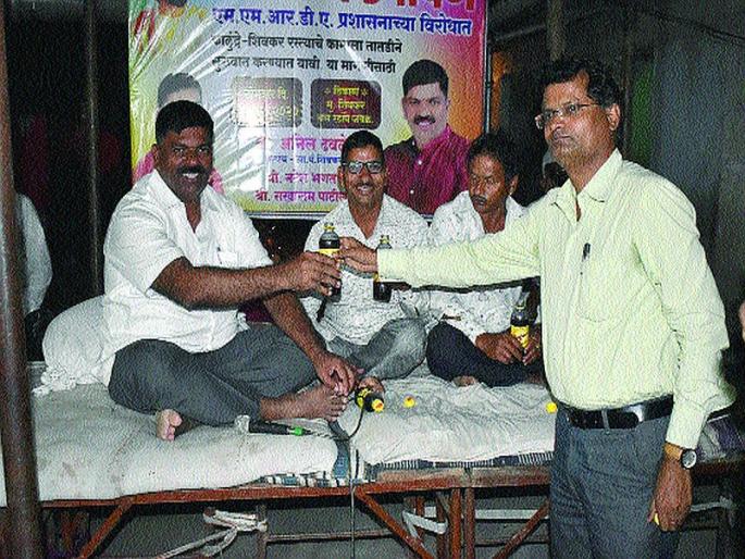 Starting within a week; Kalundre-Shivkar road work | आठवडाभरात सुरू होणार; काळुंद्रे-शिवकर रस्त्याचे काम Starting within a week; Kalundre-Shivkar road work | आठवडाभरात सुरू होणार; काळुंद्रे-शिवकर रस्त्याचे काम