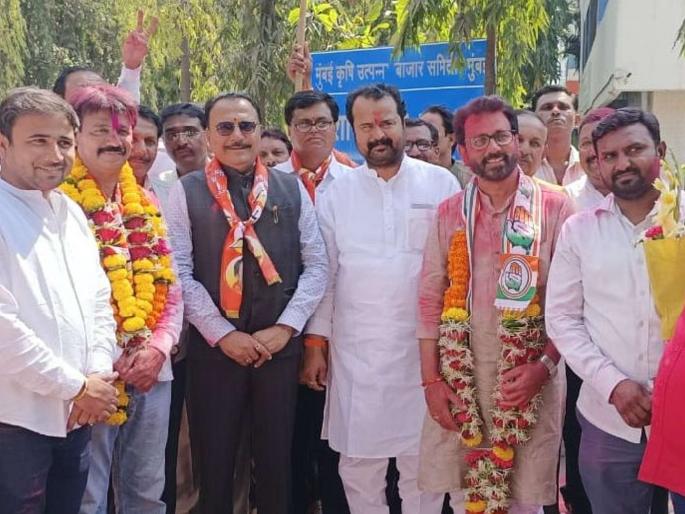 Praveen Deshmukh, Madhavrao Jadhav won in the election of Mumbai Market Committee | मुंबई बाजार समितीच्या निवडणुकीत प्रवीण देशमुख, माधवराव जाधव विजयी  Praveen Deshmukh, Madhavrao Jadhav won in the election of Mumbai Market Committee | मुंबई बाजार समितीच्या निवडणुकीत प्रवीण देशमुख, माधवराव जाधव विजयी