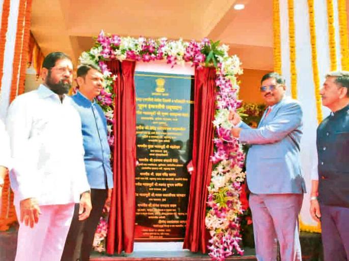 The country's progress towards development is due to the Constitution; Chief Justice Gavai lays the cornerstone of the court | संविधानामुळेच देशाची विकासाकडे वाटचाल; सरन्यायाधीश गवई यांच्या हस्ते न्यायालयाची कोनशिला