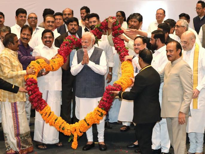 Lok sabha election 2024 After the nda meeting narendra modi will meet president droupadi murmu for government The role of these parties will be important | NDA च्या बैठकीनंतर आजच सरकार स्थापनेचा दावा करणार PM मोदी! या पक्षांची भूमिका असेल महत्वाची Lok sabha election 2024 After the nda meeting narendra modi will meet president droupadi murmu for government The role of these parties will be important | NDA च्या बैठकीनंतर आजच सरकार स्थापनेचा दावा करणार PM मोदी! या पक्षांची भूमिका असेल महत्वाची
