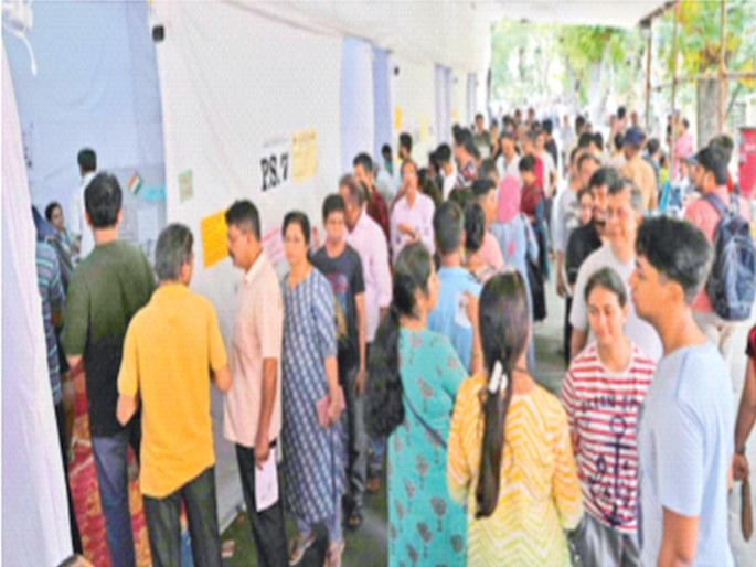 Increased voter turnout on BJP's path | मतदानाचा वाढलेला टक्का भाजपच्या पथ्यावर? Increased voter turnout on BJP's path | मतदानाचा वाढलेला टक्का भाजपच्या पथ्यावर?