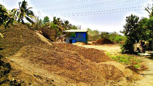 In the coastal crisis due to rocky excavation | दगडगोट्यांच्या उत्खननामुळे किनारपट्टी संकटात In the coastal crisis due to rocky excavation | दगडगोट्यांच्या उत्खननामुळे किनारपट्टी संकटात