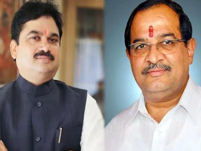 Radhakrishna Vikhe Patil - Ram Shinde talk for the first time after assembly election; Signs of dispute resolution? | राधाकृष्ण विखे पाटील- राम शिंदे पहिल्यांदाच आमनेसामने; वाद मिटण्याची चिन्हे? Radhakrishna Vikhe Patil - Ram Shinde talk for the first time after assembly election; Signs of dispute resolution? | राधाकृष्ण विखे पाटील- राम शिंदे पहिल्यांदाच आमनेसामने; वाद मिटण्याची चिन्हे?