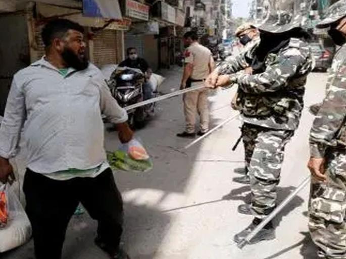 34000 offenses of violation of lockdown | निर्बंध उल्लंघनाचे ३४ हजारांवर गुन्हे 34000 offenses of violation of lockdown | निर्बंध उल्लंघनाचे ३४ हजारांवर गुन्हे